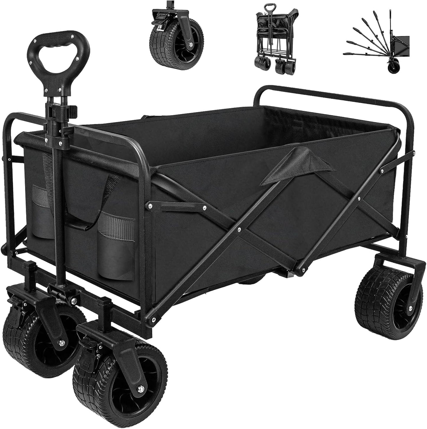 Collapsible Folding Cart Wagon